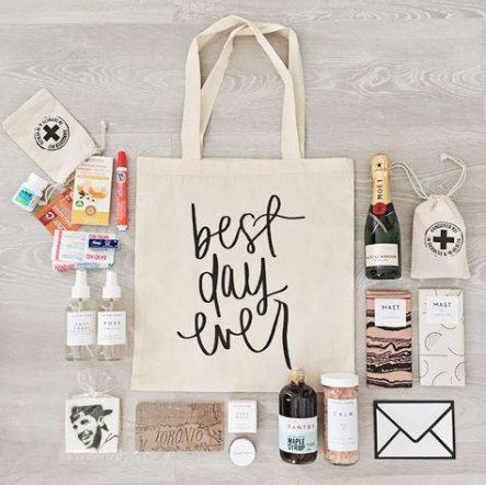 MeetTheMindells: Our Wedding Welcome Bags